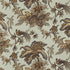 Coconut Grove fabric in aqua and tan color - pattern number 171114 - by Schumacher in the Classic Prints collection
