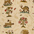 La Menagerie fabric in cream color - pattern number 172760 - by Schumacher in the A Country Life collection