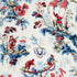 Plaisirs De La Chine fabric in bleu and rouge color - pattern number 172853 - by Schumacher in the Schumacher Classics collection