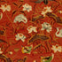 Lotus Garden fabric in lacquer color - pattern number 172930 - by Schumacher in the Schumacher Classics collection