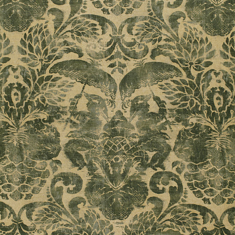 Palazzo Cinese fabric in azure color - pattern number 173021 - by Schumacher in the Palazzo collection