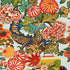 Chiang Mai Dragon fabric in aquamarine color - pattern number 173270 - by Schumacher in the Exuberant Prints collection