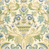 Fontenay Vase fabric in porcelain blue color - pattern number 173321 - by Schumacher in the Classic Prints collection