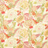 Zanzibar Linen Print fabric in melon color - pattern number 173521 - by Schumacher in the Schumacher Classics collection