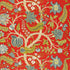 Jaipur Tree fabric in poppy color - pattern number 173543 - by Schumacher in the Classic Prints collection