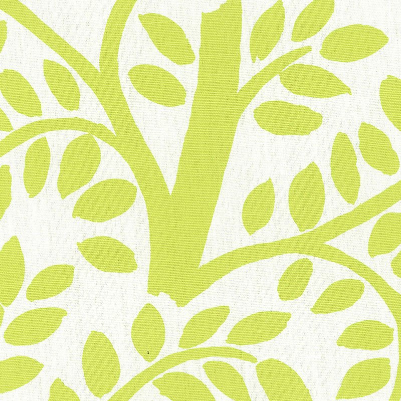 Temple Garden fabric in appletini color - pattern number 173580 - by Schumacher in the Good Vibrations collection