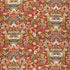 Egerton Tapestry Print fabric in scarlet color - pattern number 173621 - by Schumacher in the Classic Prints collection