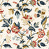 Alana Floral Vine fabric in document color - pattern number 173690 - by Schumacher in the Classic Prints collection