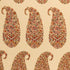 Shirala Paisley fabric in spice color - pattern number 173782 - by Schumacher in the Classic Prints collection