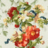 Ellesmere Ribbon Floral fabric in aqua color - pattern number 173811 - by Schumacher in the Good Vibrations collection