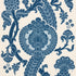 Shalkar fabric in indigo color - pattern number 173902 - by Schumacher in the Perennial Favorites collection