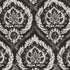 Abaza Resist fabric in charcoal color - pattern number 173950 - by Schumacher in the Palazzo collection