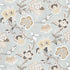 Hothouse Flowers fabric in mineral color - pattern number 174030 - by Schumacher in the Celerie Kemble collection