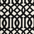 Imperial Trellis II fabric in jet color - pattern number 174414 - by Schumacher in the Print Happy collection