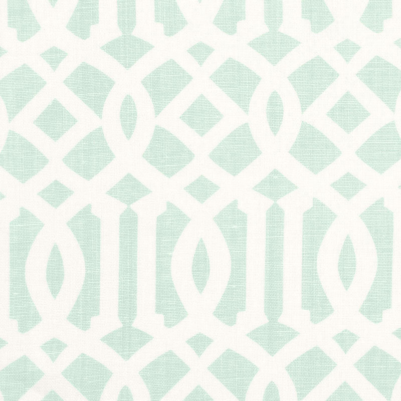 Imperial Trellis II fabric in mineral color - pattern number 174415 - by Schumacher in the Print Happy collection