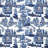 Nanjing fabric in porcelain color - pattern number 174431 - by Schumacher in the Exuberant Prints collection