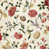 Avebury Floral Vine fabric in document rose color - pattern number 174520 - by Schumacher in the Good Vibrations collection