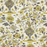 Camberwell Vase Print fabric in citrine color - pattern number 174550 - by Schumacher in the Schumacher Classics collection