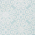Rosegate Embroidered Print fabric in aquamarine color - pattern number 174560 - by Schumacher in the Au Naturel collection