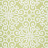 Rosegate Embroidered Print fabric in chartreuse color - pattern number 174563 - by Schumacher in the Au Naturel collection