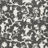 Shantung Silhouette Print fabric in smoke color - pattern number 174581 - by Schumacher in the Exuberant Prints collection
