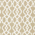 Summer Palace Fret fabric in sand color - pattern number 174590 - by Schumacher in the Classic Prints collection