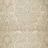 Malay Damask Print fabric in putty color - pattern number 174610 - by Schumacher in the Au Naturel collection