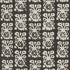Jakarta Linen Print fabric in graphite color - pattern number 174630 - by Schumacher in the Au Naturel collection