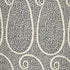 Ambala Paisley fabric in ash color - pattern number 174641 - by Schumacher in the Au Naturel collection