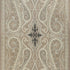 Pasha Paisley fabric in stone color - pattern number 174803 - by Schumacher in the Ottoman Chic collection