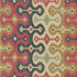 Darya Ikat fabric in spice color - pattern number 174831 - by Schumacher in the Martyn Lawrence Bullard collection