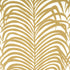Zebra Palm fabric in khaki color - pattern number 174870 - by Schumacher in the Good Vibrations collection