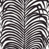Zebra Palm fabric in ebony color - pattern number 174872 - by Schumacher in the Good Vibrations collection
