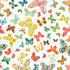 Butterfly fabric in multi color - pattern number 174900 - by Schumacher in the Flight of Fancy collection