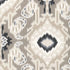Kiribati Ikat Print fabric in linen color - pattern number 174981 - by Schumacher in the Ottoman Chic collection