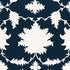Garden Of Persia fabric in bleu marine color - pattern number 175033 - by Schumacher in the Mary Mcdonald collection