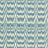 Kamalia Ikat Print fabric in aegean color - pattern number 175120 - by Schumacher in the Classic Prints collection