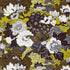 Shanghai Peacock fabric in brass color - pattern number 175131 - by Schumacher in the Exuberant Prints collection