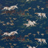 Pointers fabric in indigo color - pattern number 175163 - by Schumacher in the A Country Life collection