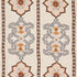 Temara Hand Embroidered Print fabric in natural color - pattern number 175182 - by Schumacher in the Bohemia collection