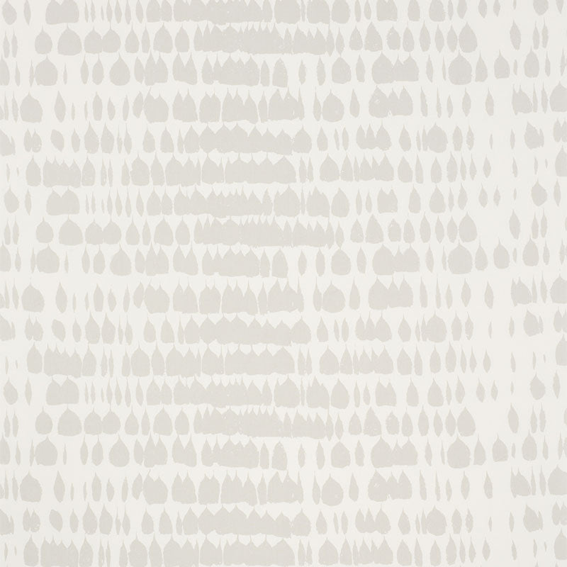 Queen Of Spain fabric in dove color - pattern number 175207 - by Schumacher in the Revisit Of Popular Patterns collection