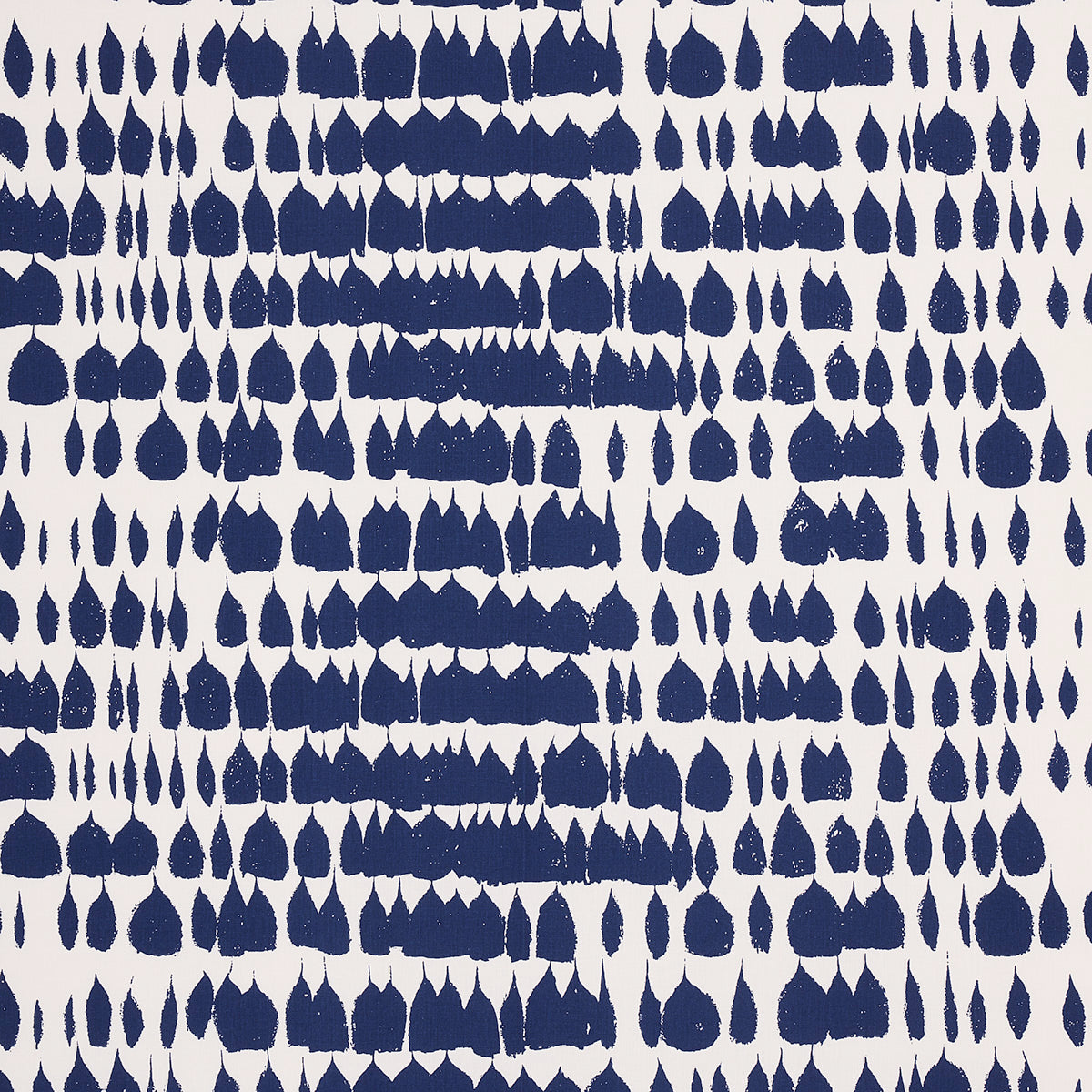 Queen Of Spain fabric in navy color - pattern number 175208 - by Schumacher in the Moon River collection