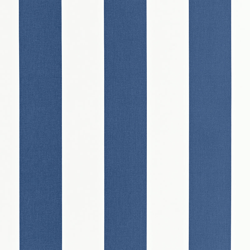 Geyer Stripe fabric in water color - pattern number 175244 - by Schumacher in the Classic Prints collection