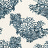 Great Barrier Reef fabric in indigo color - pattern number 175361 - by Schumacher in the Nautilus collection