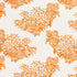 Great Barrier Reef fabric in orange color - pattern number 175366 - by Schumacher in the Nautilus collection