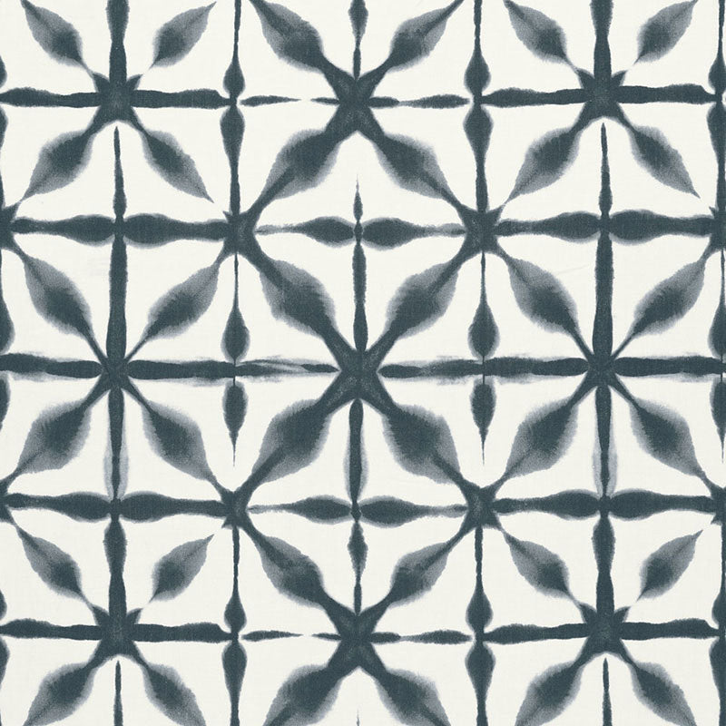 Andromeda Linen fabric in indigo color - pattern number 175380 - by Schumacher in the Au Naturel collection