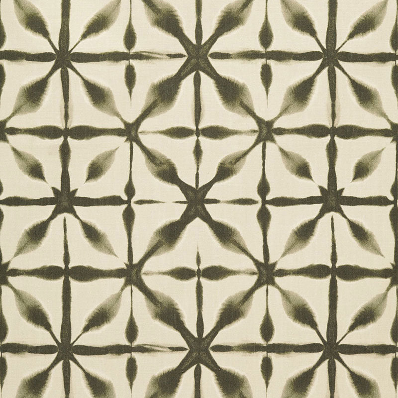 Andromeda Linen fabric in peat color - pattern number 175381 - by Schumacher in the Au Naturel collection