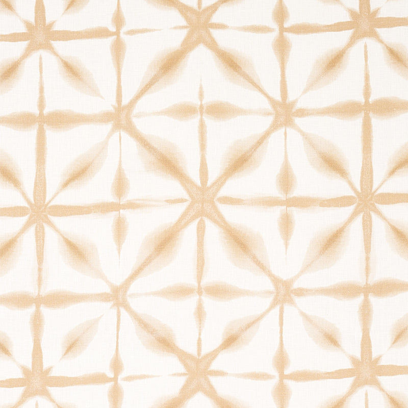 Andromeda Linen fabric in sand color - pattern number 175385 - by Schumacher in the Natura collection