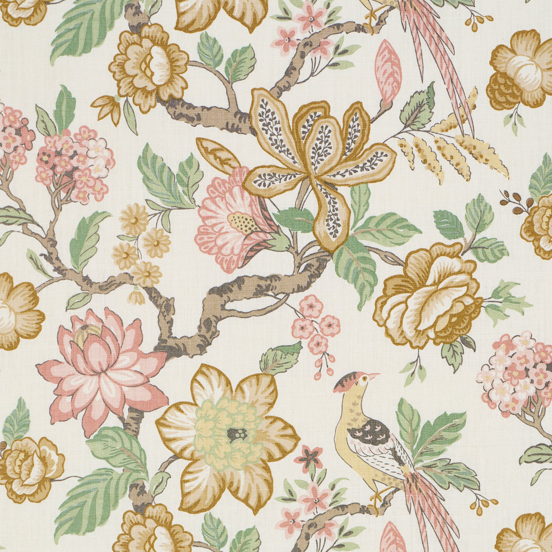 Huntington Gardens fabric in pétale color - pattern number 175564 - by Schumacher in the Timothy Corrigan collection