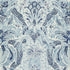 Cap Ferrat fabric in pacific color - pattern number 175580 - by Schumacher in the Timothy Corrigan collection